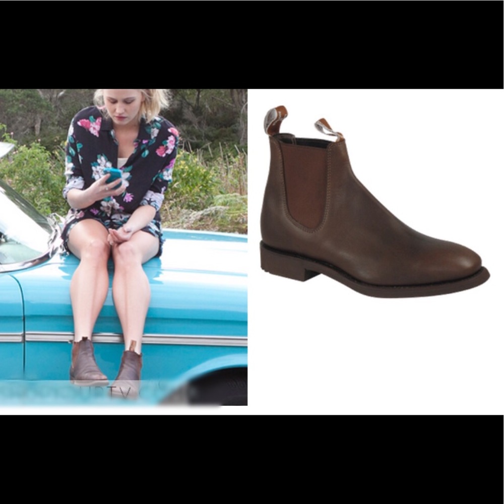 R.M. Williams Chelsea Boots Made In Australia 8